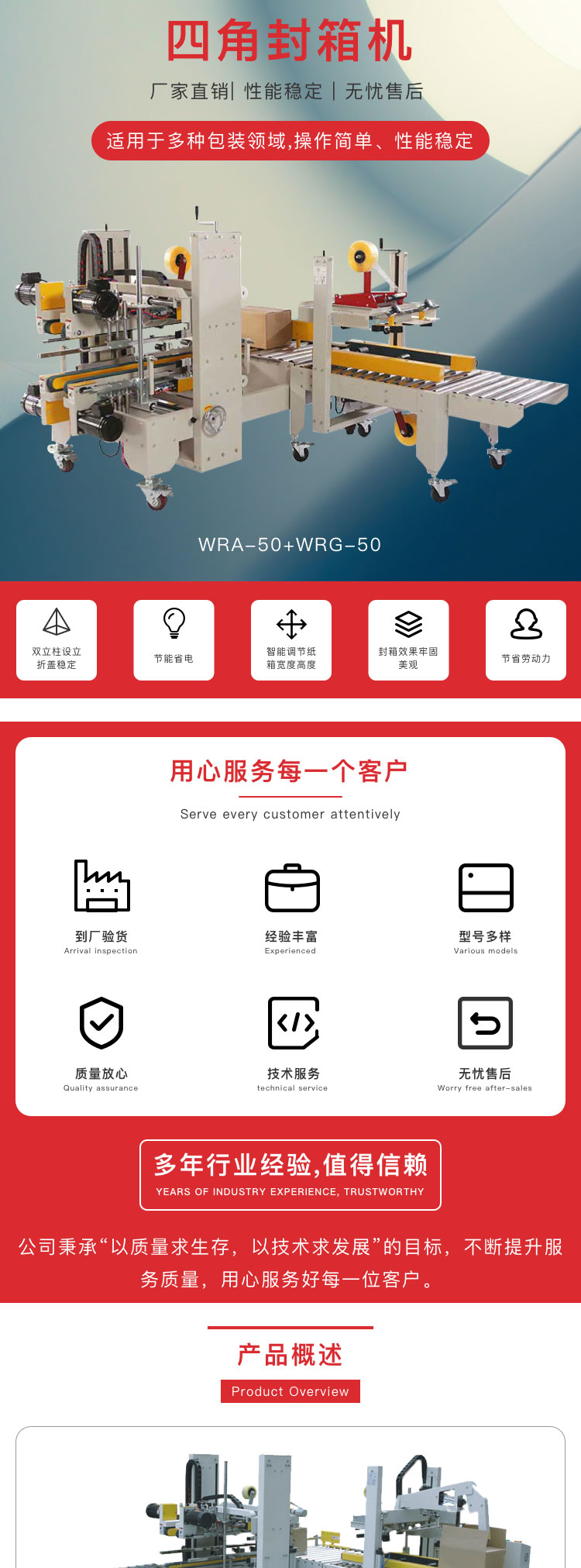 自動四角封箱機