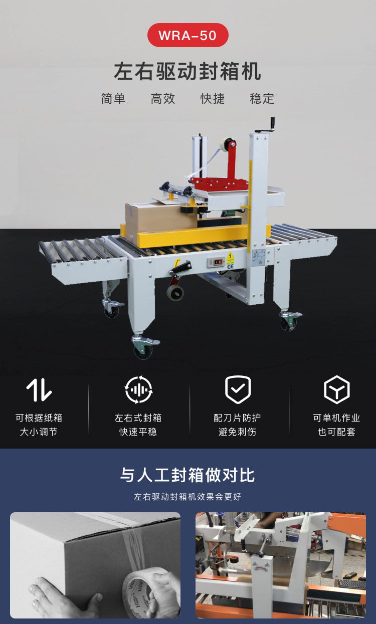 左右驅(qū)動(dòng)封箱WRA-50