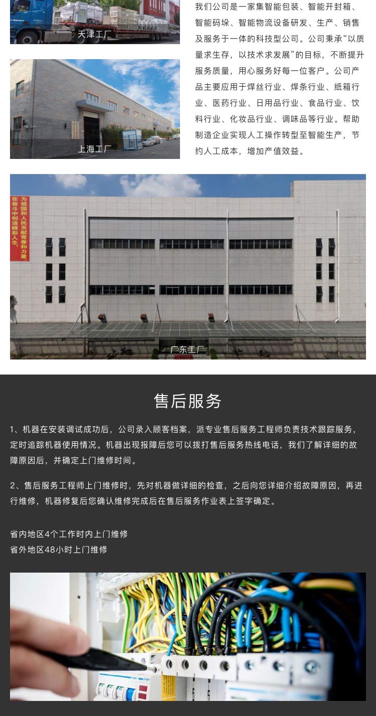 天津華萬(wàn)自動(dòng)封切收縮