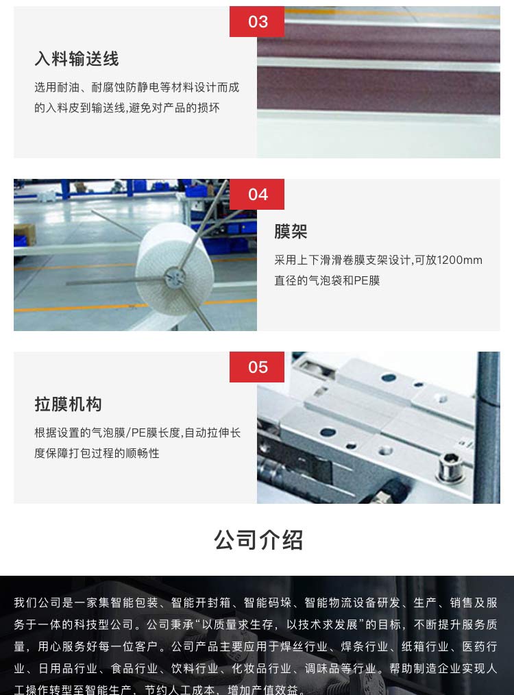 天津華萬快遞打包機器人