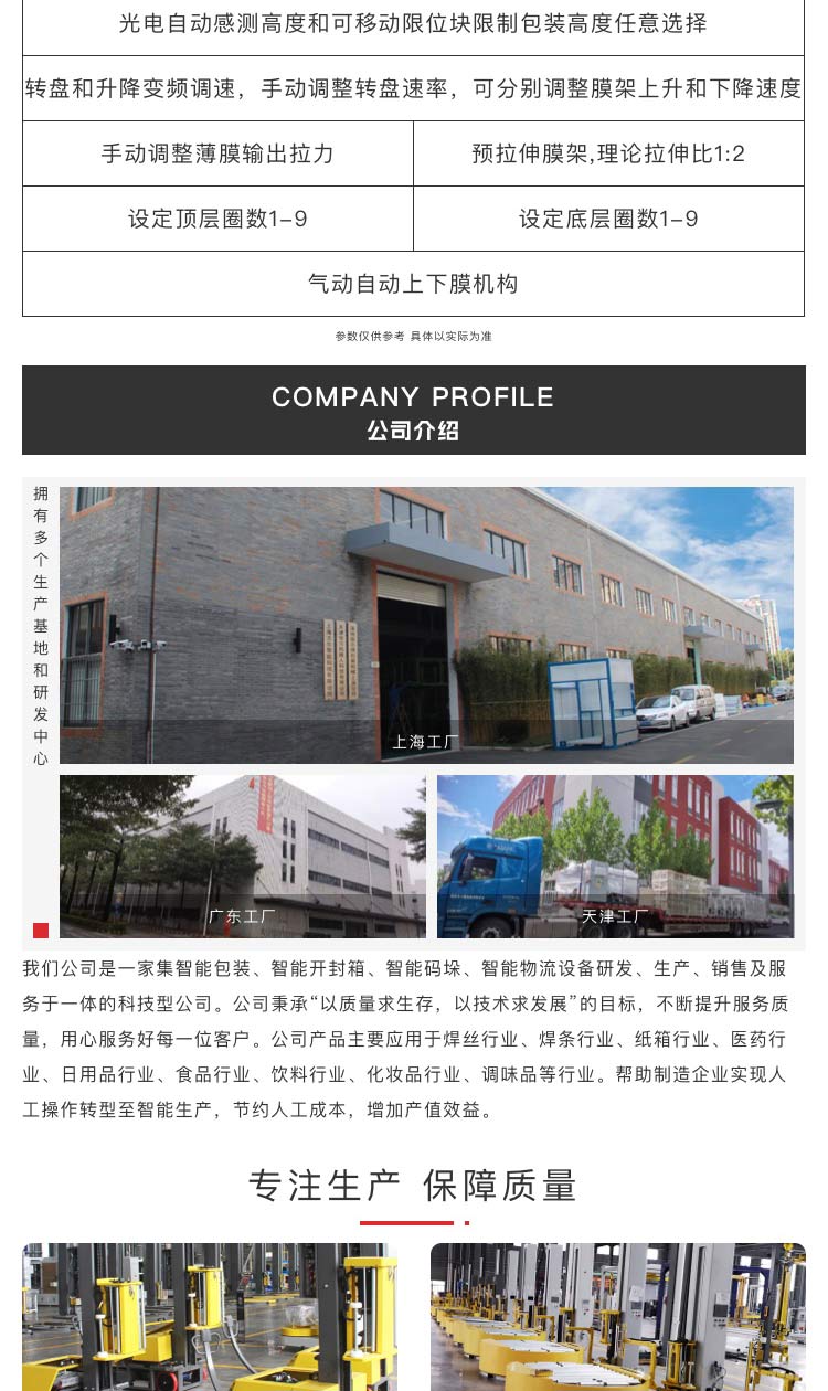 天津華萬自動纏繞機